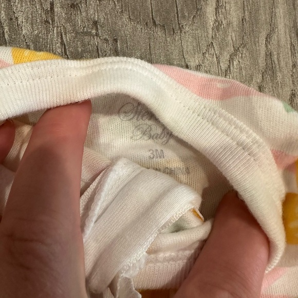 Lemon Print Kids One Piece - Picture 2 of 2